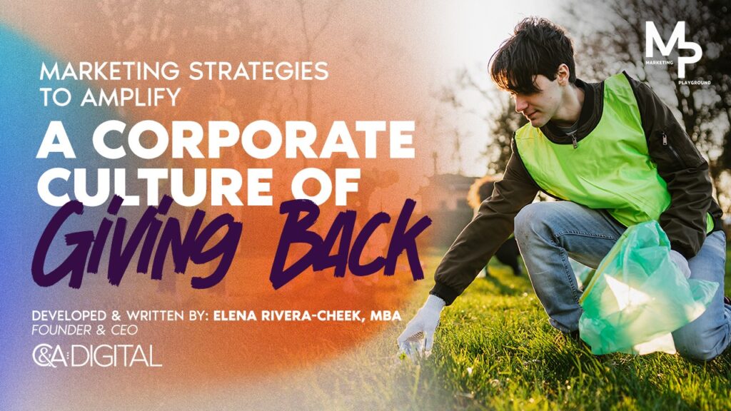 Marketing a Culture of Giving Back